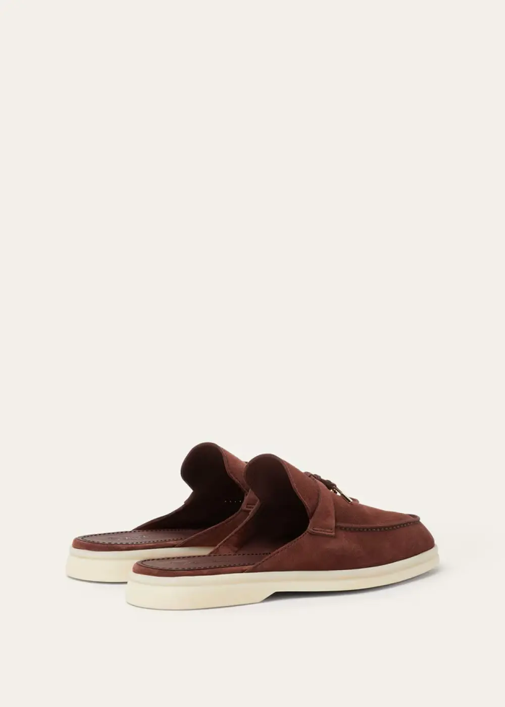 LORO PIANA BABOUCHE CHARMS WALK MULES oxblood (q0b2)