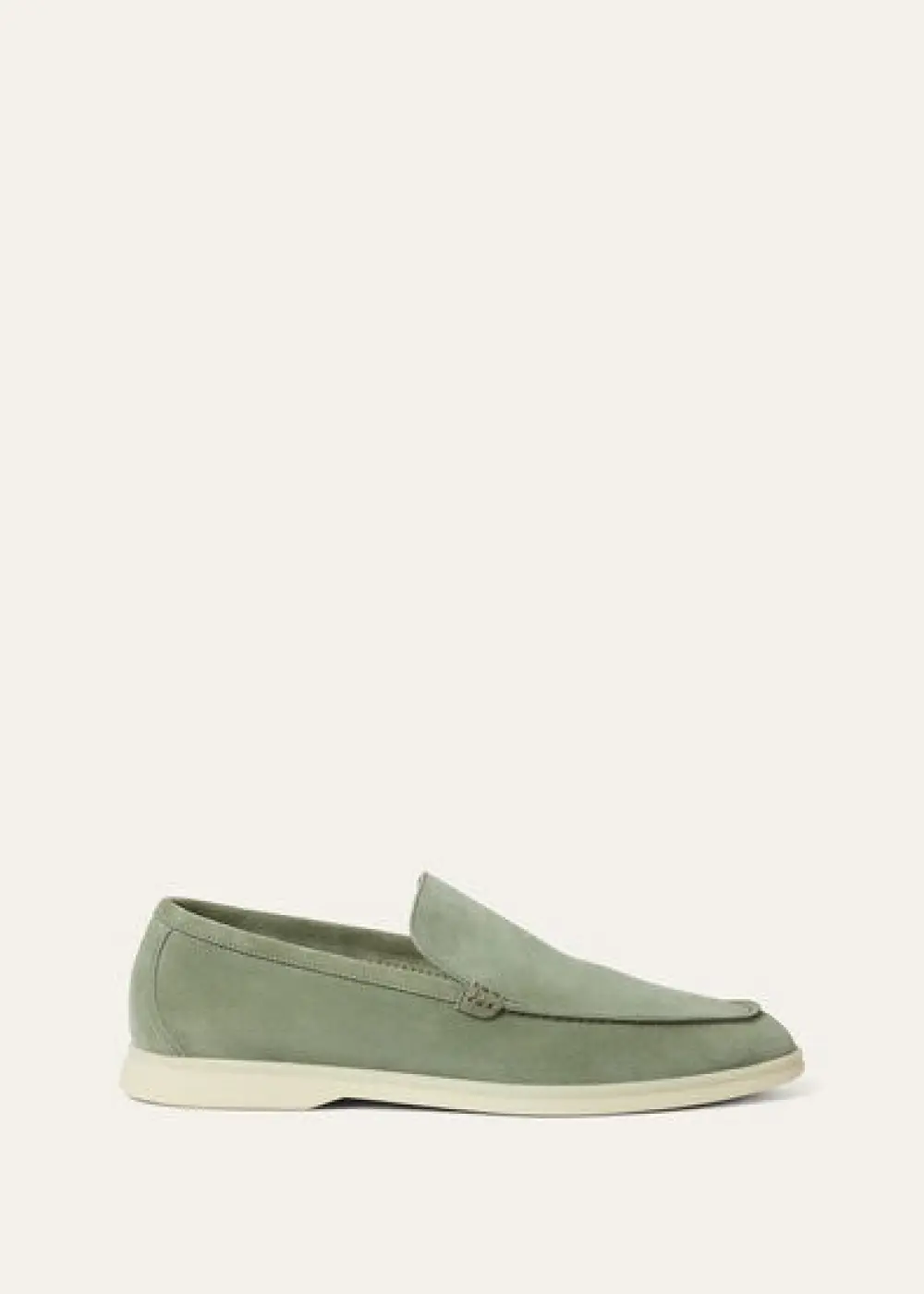 LORO PIANA SUMMER CHAMRS WALK LOAFER MEN SUEDE shamrock (51cf)