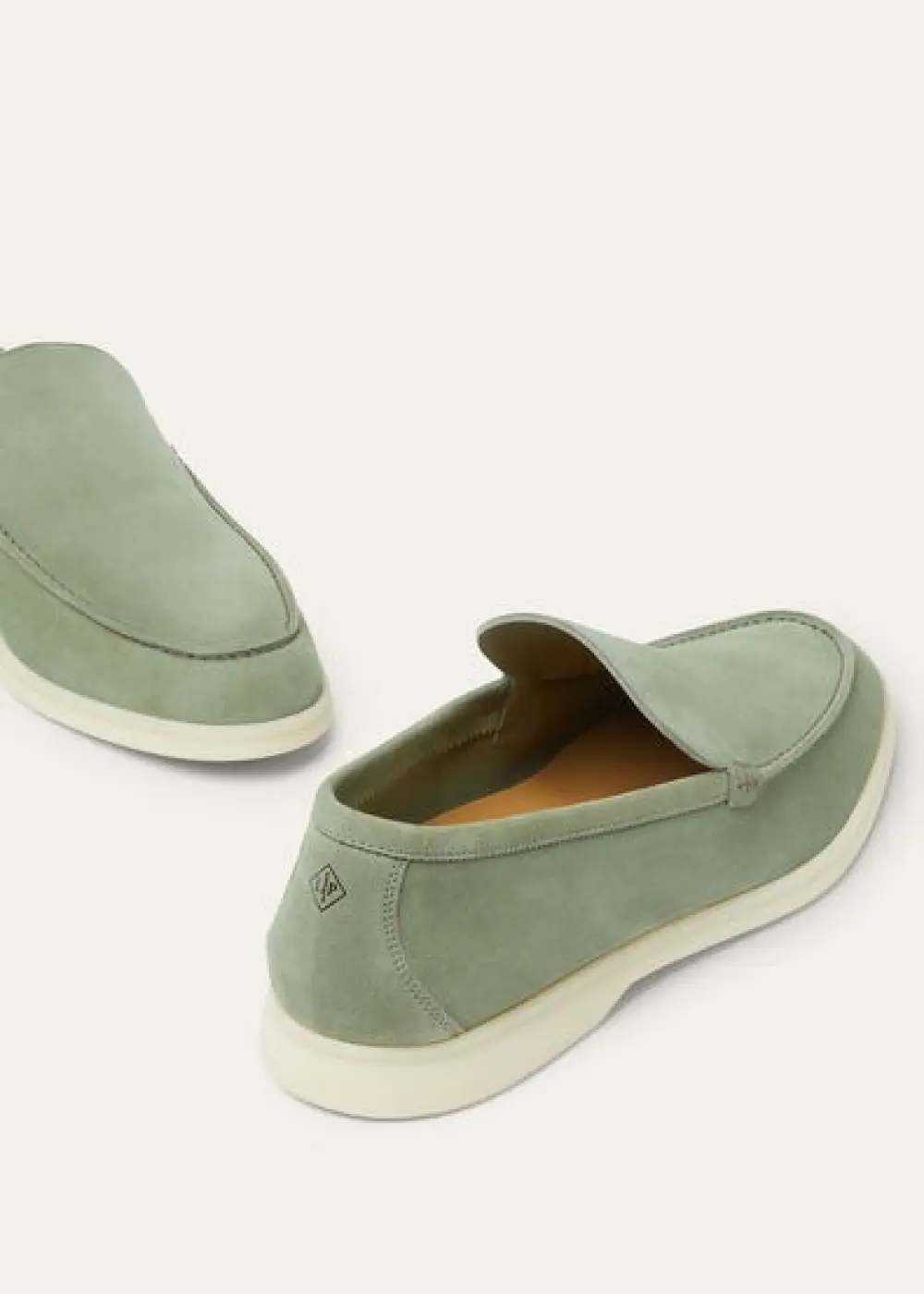 LORO PIANA SUMMER CHAMRS WALK LOAFER MEN SUEDE shamrock (51cf)
