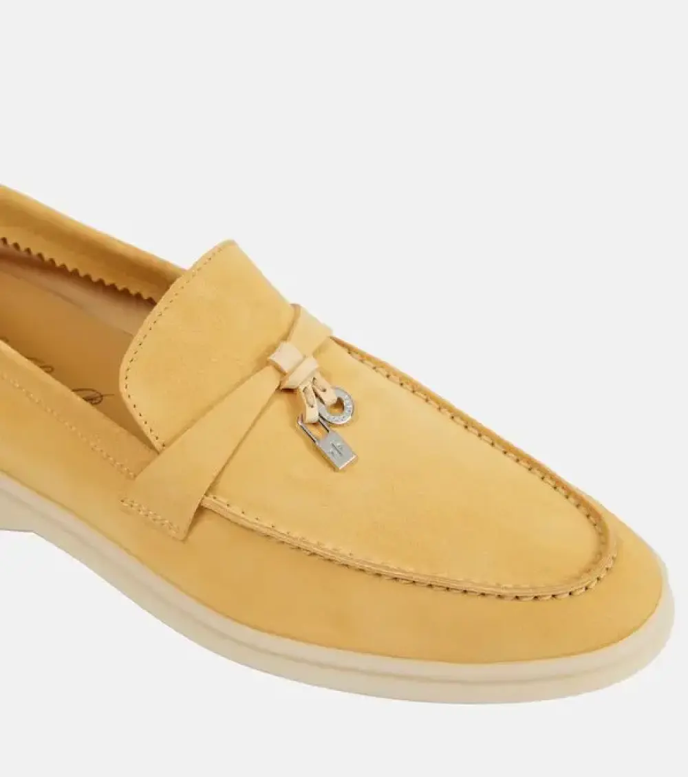 LORO PIANA SUMMER CHARMS WALK LOAFER morning sun