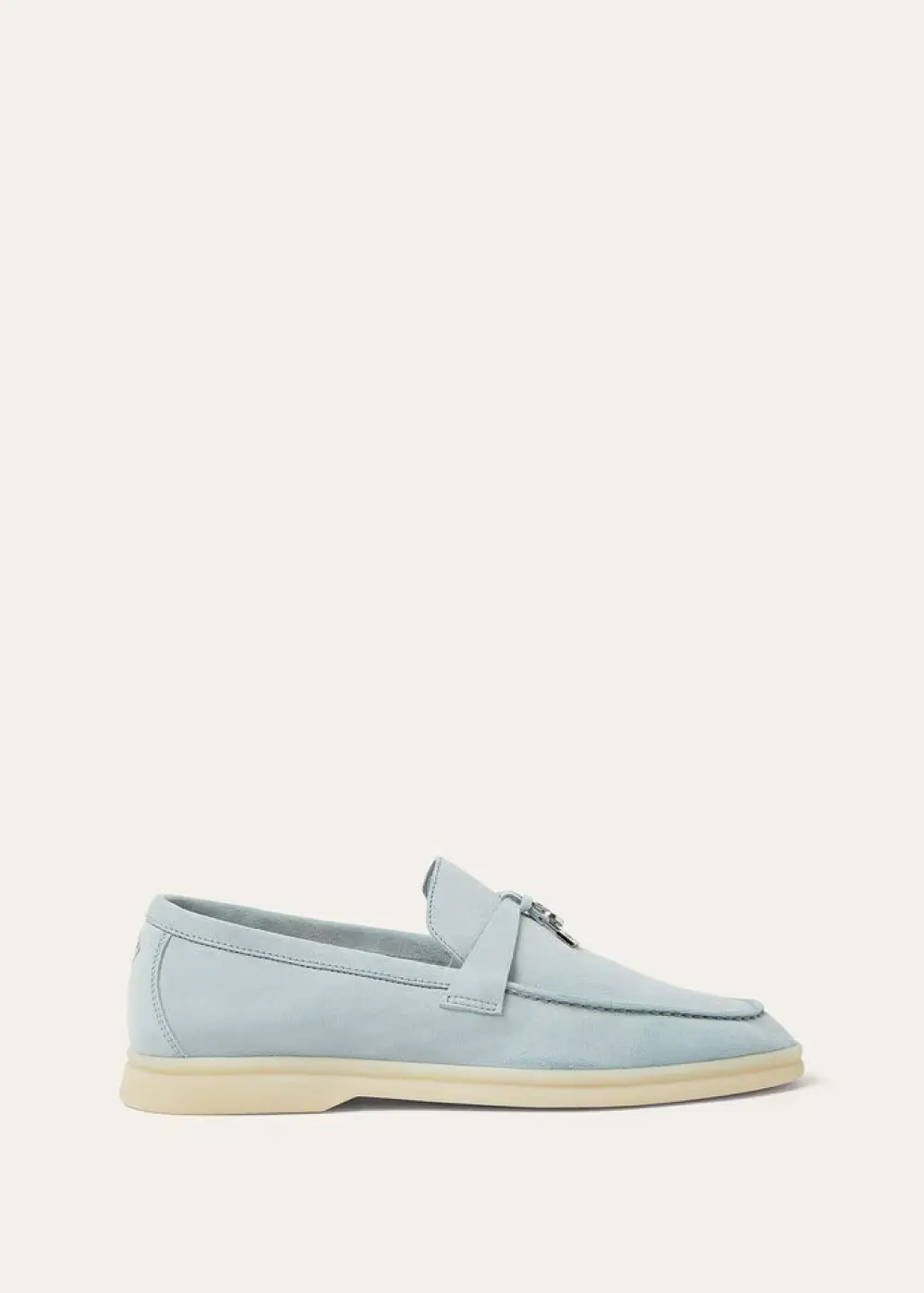 LORO PIANA SUMMER CHARMS WALK LOAFER azure sapphire (60eu)