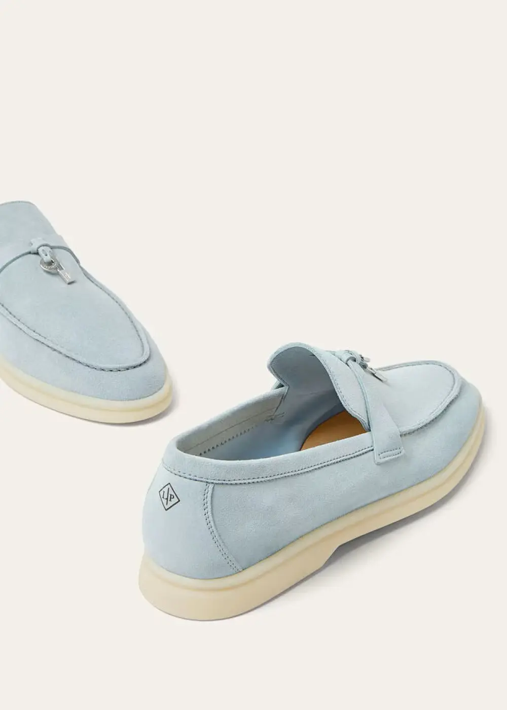 LORO PIANA SUMMER CHARMS WALK LOAFER azure sapphire (60eu)