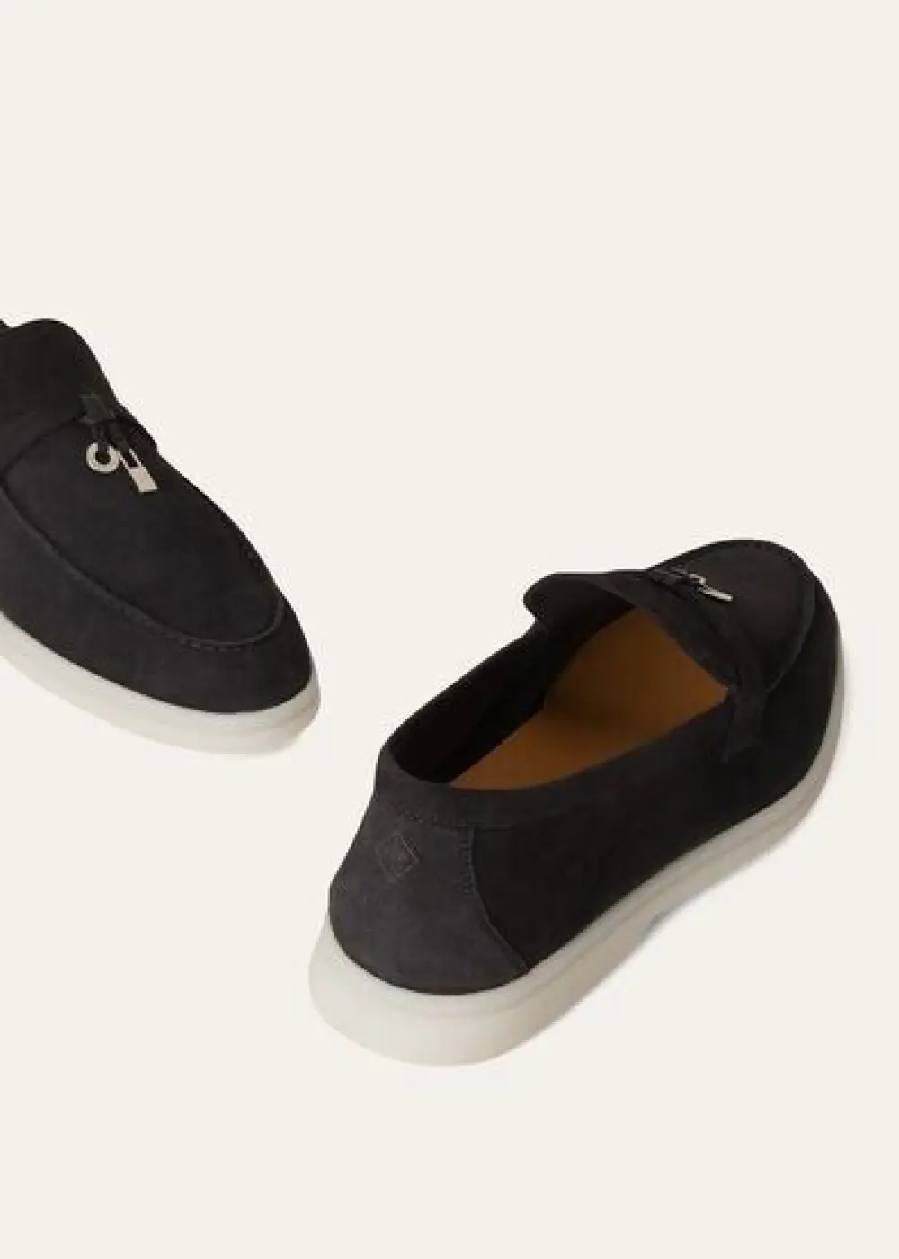 LORO PIANA SUMMER CHARMS WALK LOAFER caviar black (mb97)