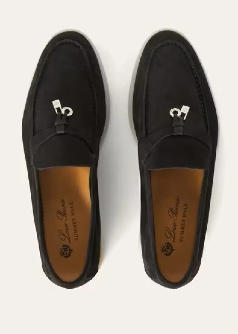 LORO PIANA SUMMER CHARMS WALK LOAFER caviar black (mb97)
