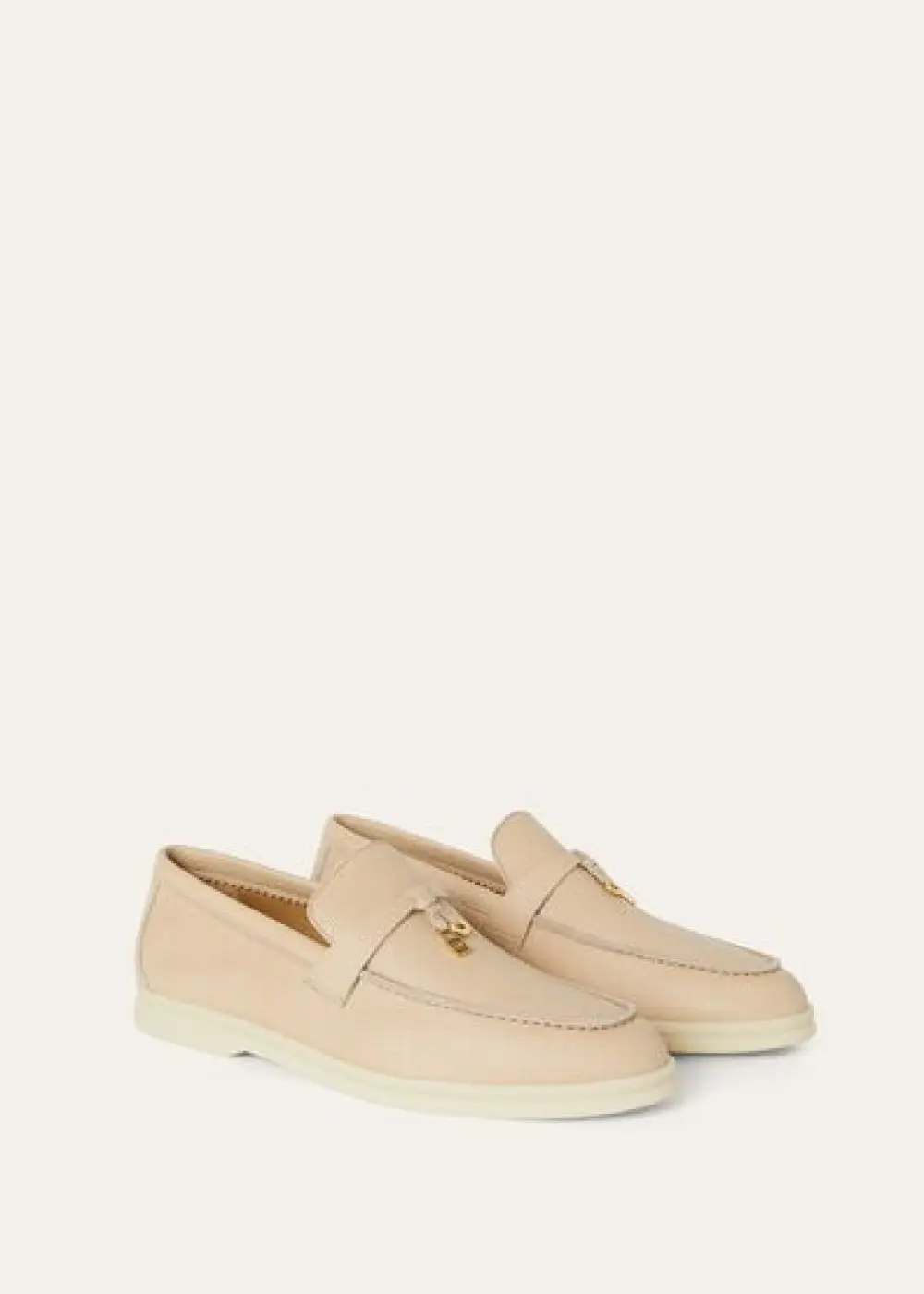 PIANA SUMMER CHARMS WALK LOAFER · natural light camel deerskin (a0c7)