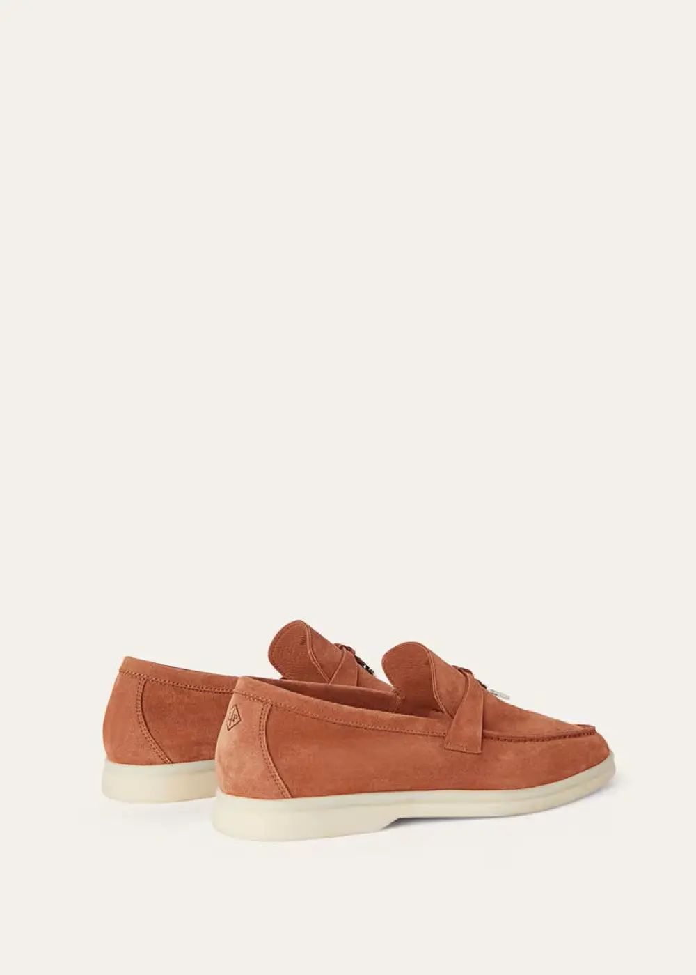LORO PIANA SUMMER CHARMS WALK LOAFER dusty orange (l0bf)