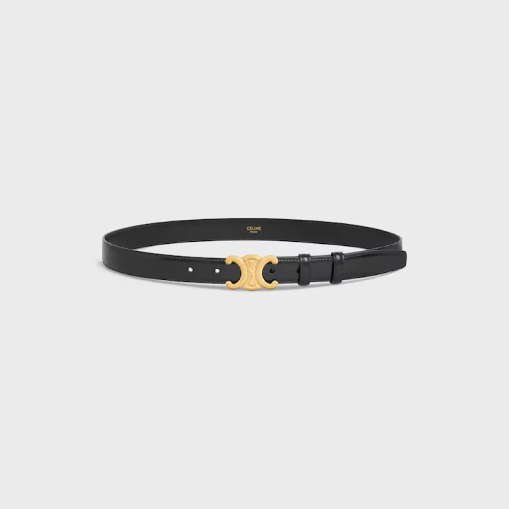 BELT TRIOMPHE 2,5CM · black ghw