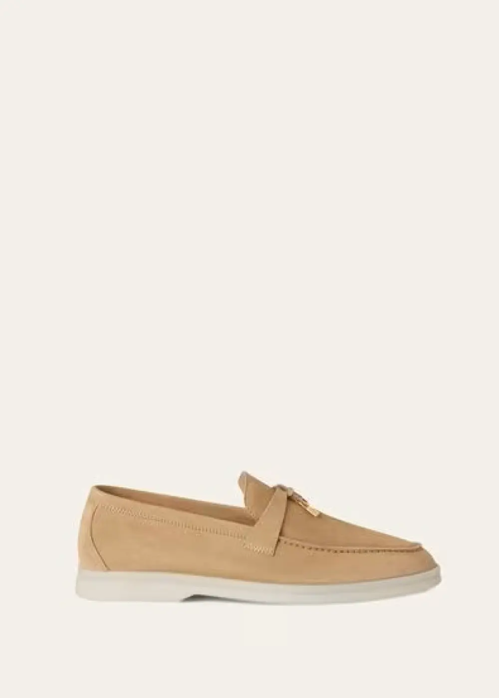 LORO PIANA SUMMER CHARMS WALK LOAFER sand stone (d044)