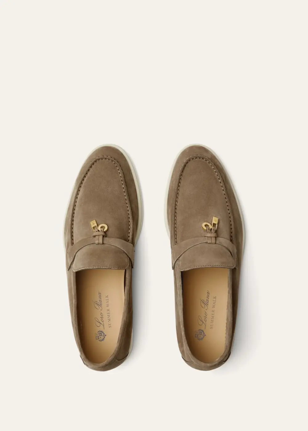 LORO PIANA SUMMER CHARMS WALK LOAFER antique brown (hf69)
