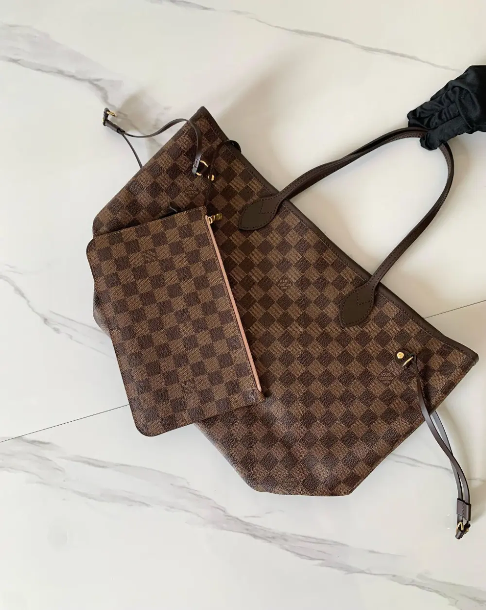 LOUIS VUITTON LV NEVERFULL MM (PRELOVED 2021) monogram pivoenne pink
