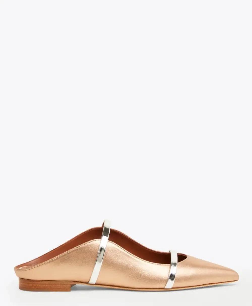 FLAT MULES · gold silver
