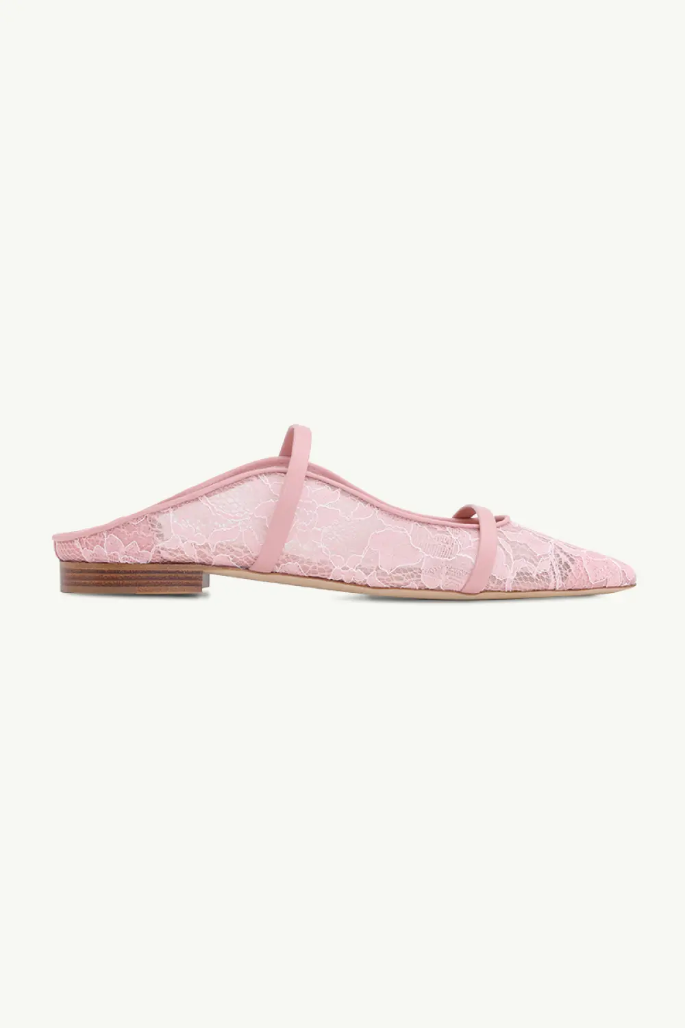 FLAT MULES · pink rose