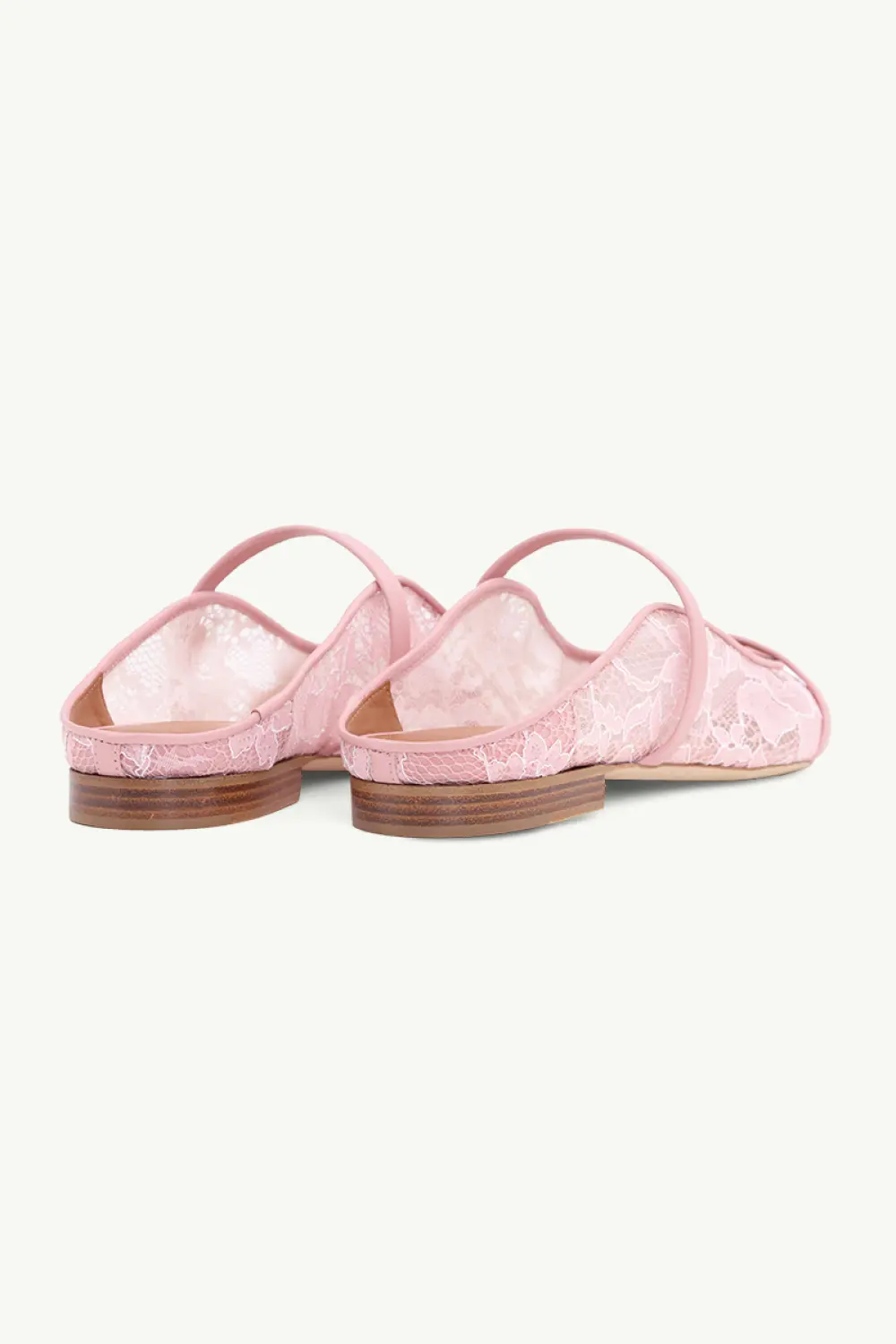 MALONE FLAT MULES pink rose