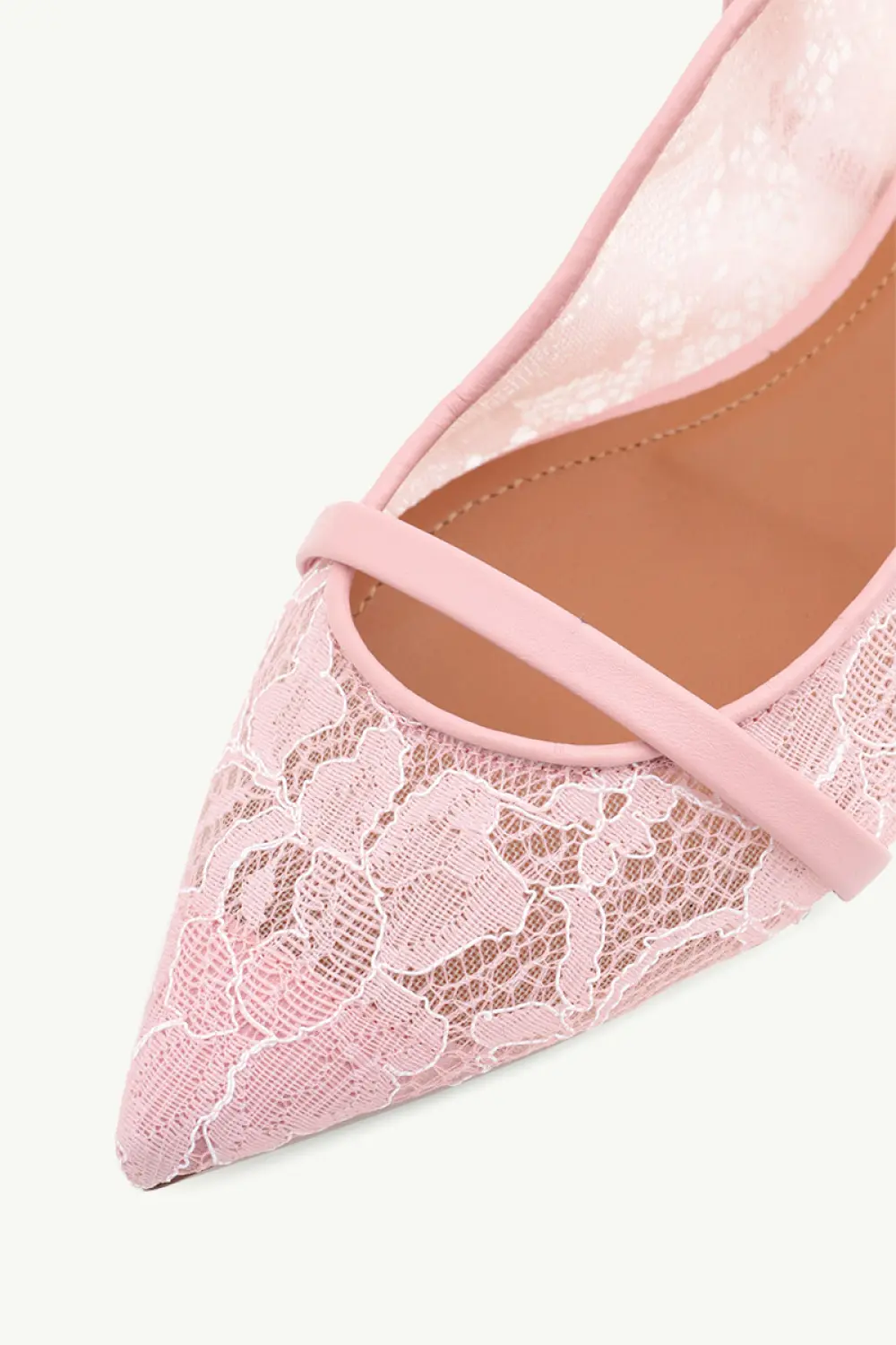 MALONE FLAT MULES pink rose
