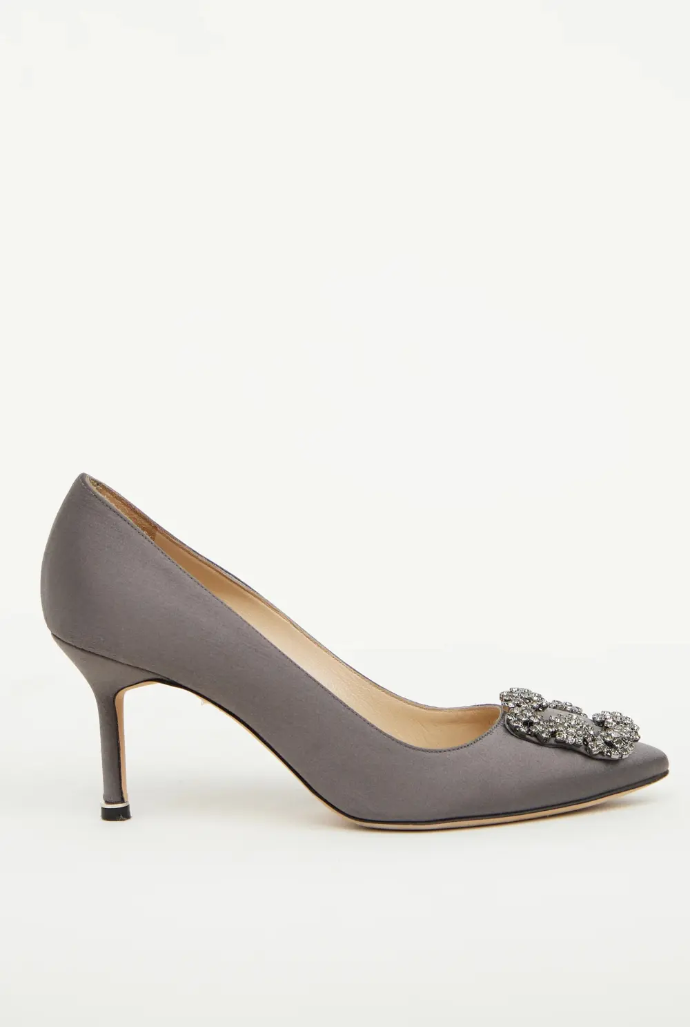 HANGISI HEELS 7CM · dark grey - dark crystal