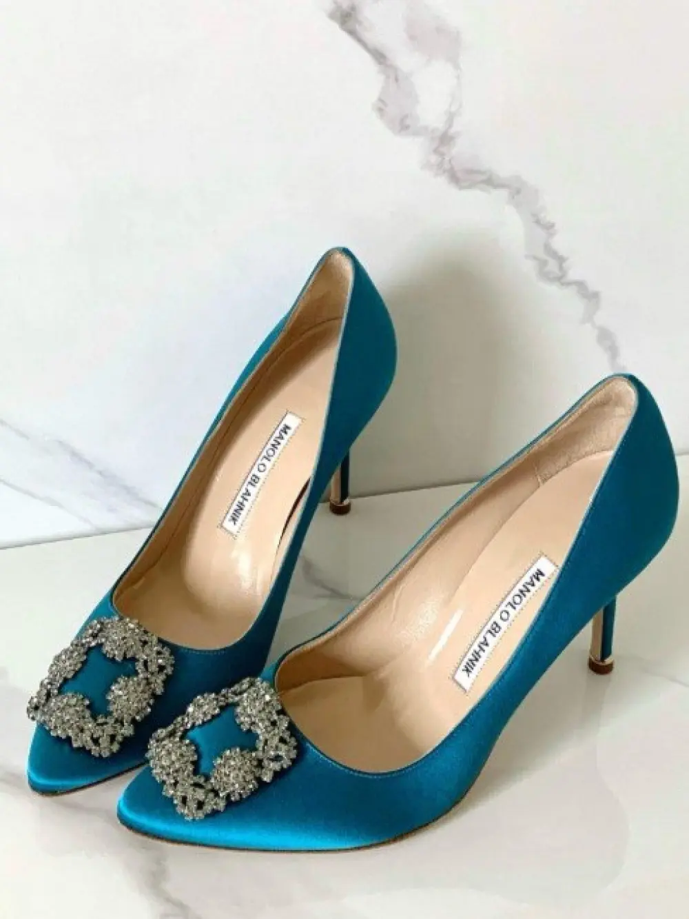 HANGISI HEELS 9CM · blue ocean