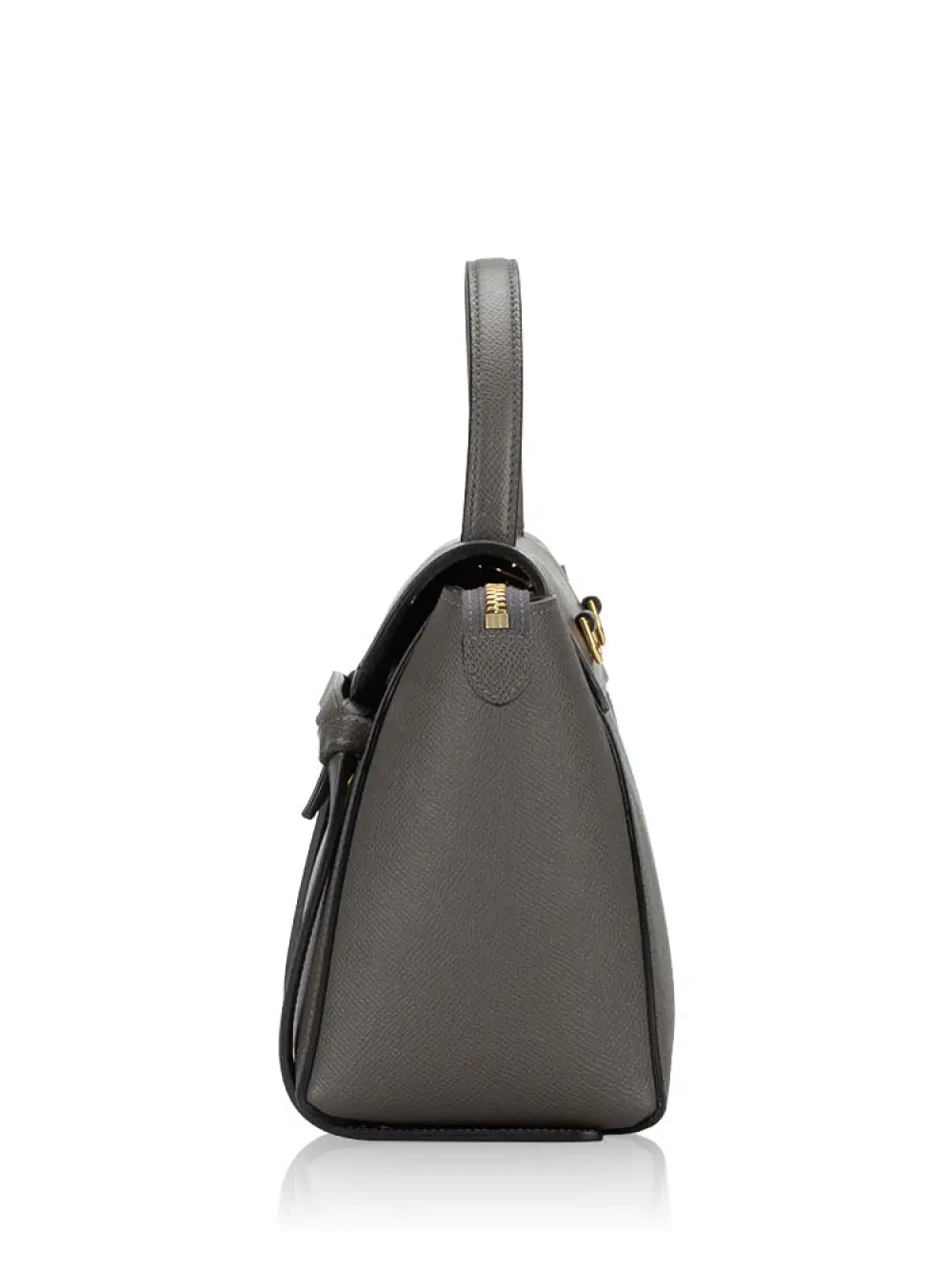 CELINE NANO BELT BAG dark grey