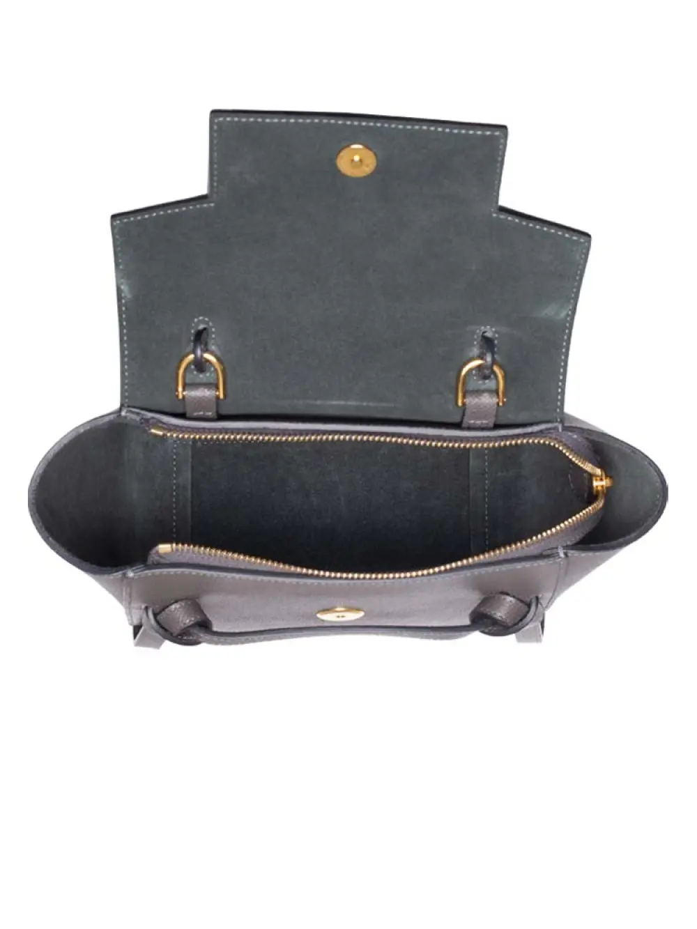 CELINE NANO BELT BAG dark grey