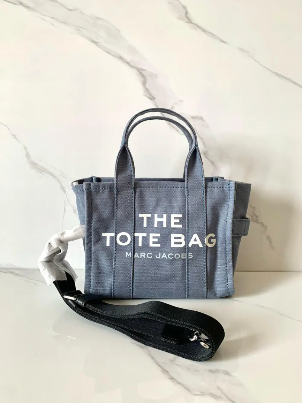 MARC JACOB MINI TRAVEL TOTEBAG blue shadow