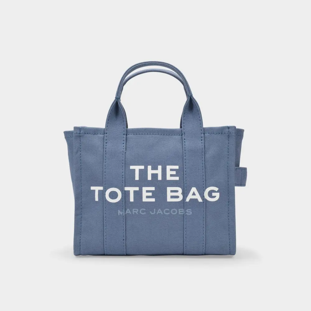 SMALL TRAVEL TOTEBAG · blue shadow