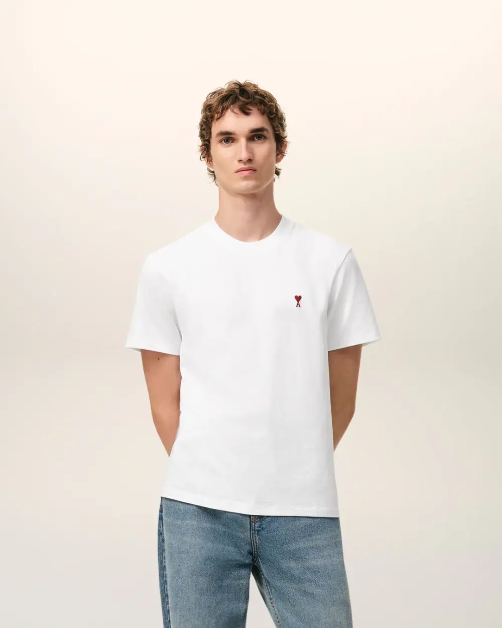AMI PARIS TSHIRT DE COEUR white