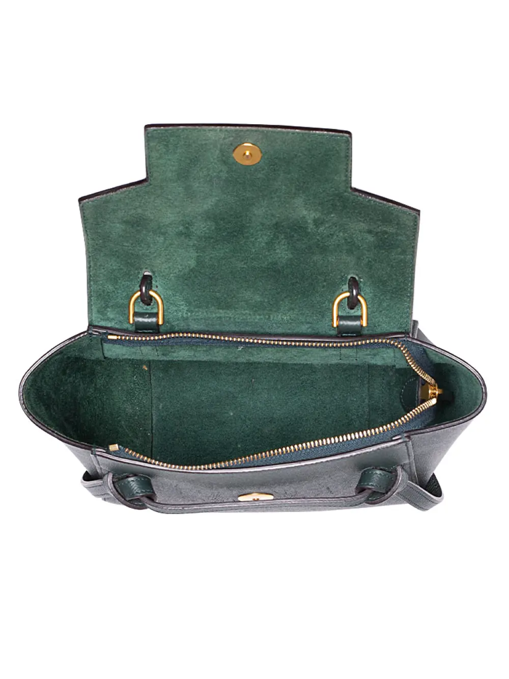 CELINE NANO BELT BAG amazon green