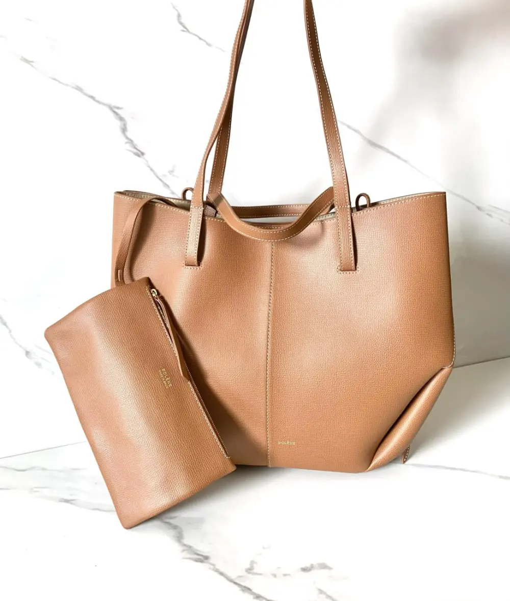 POLENE CYME LARGE camel