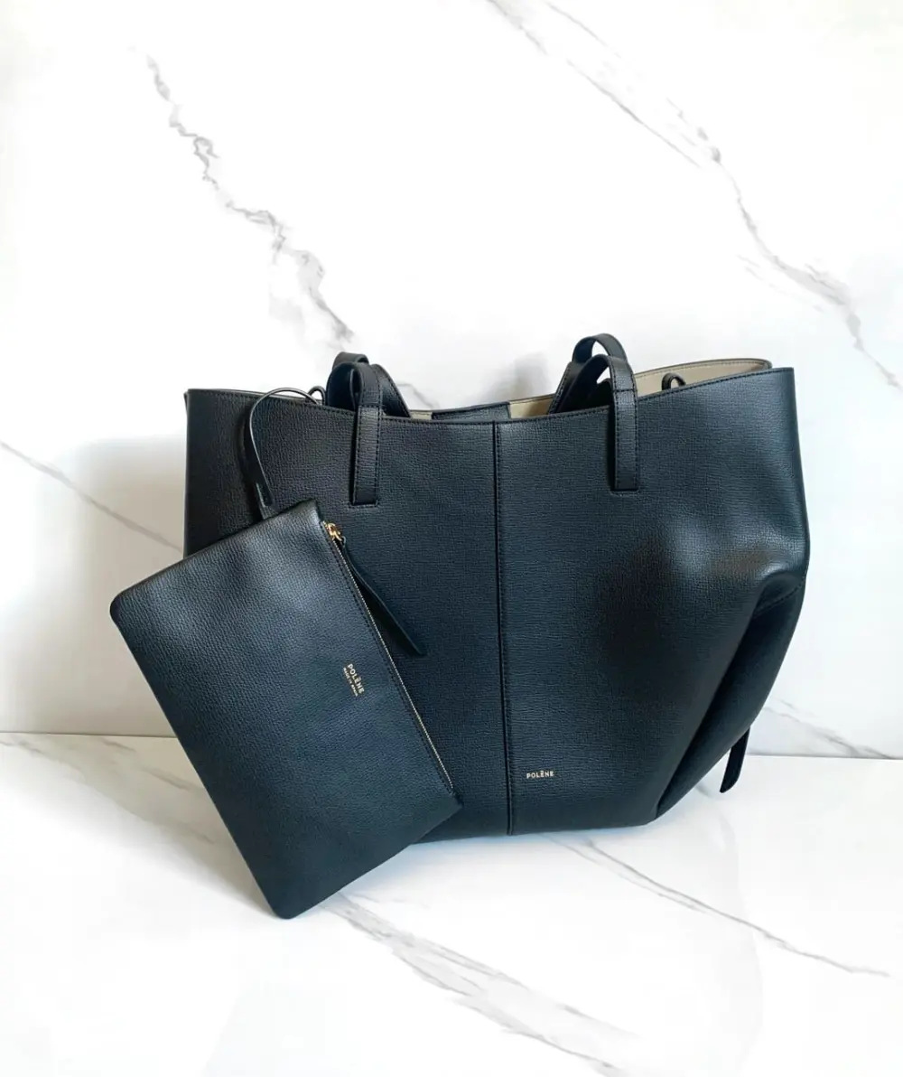 POLENE CYME LARGE black