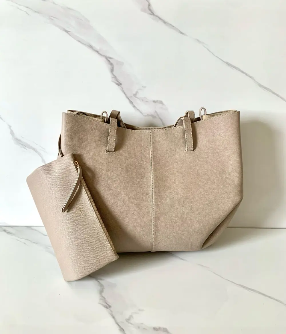 POLENE CYME LARGE taupe