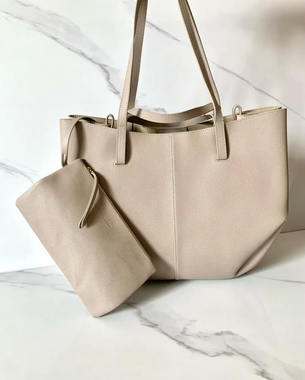POLENE CYME LARGE taupe