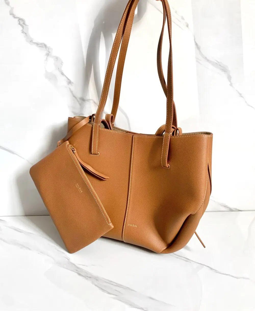 POLENE CYME MINI camel