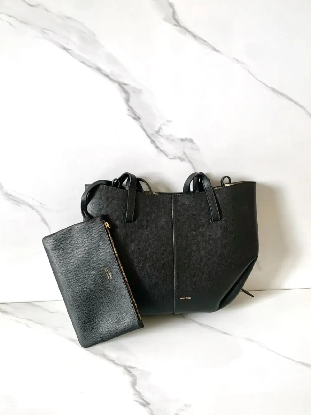 POLENE CYME MINI black