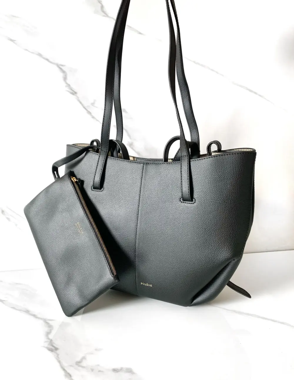 POLENE CYME MINI black