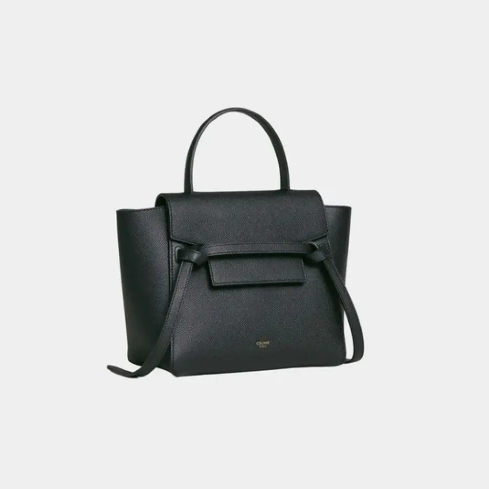 CELINE NANO BELT BAG black