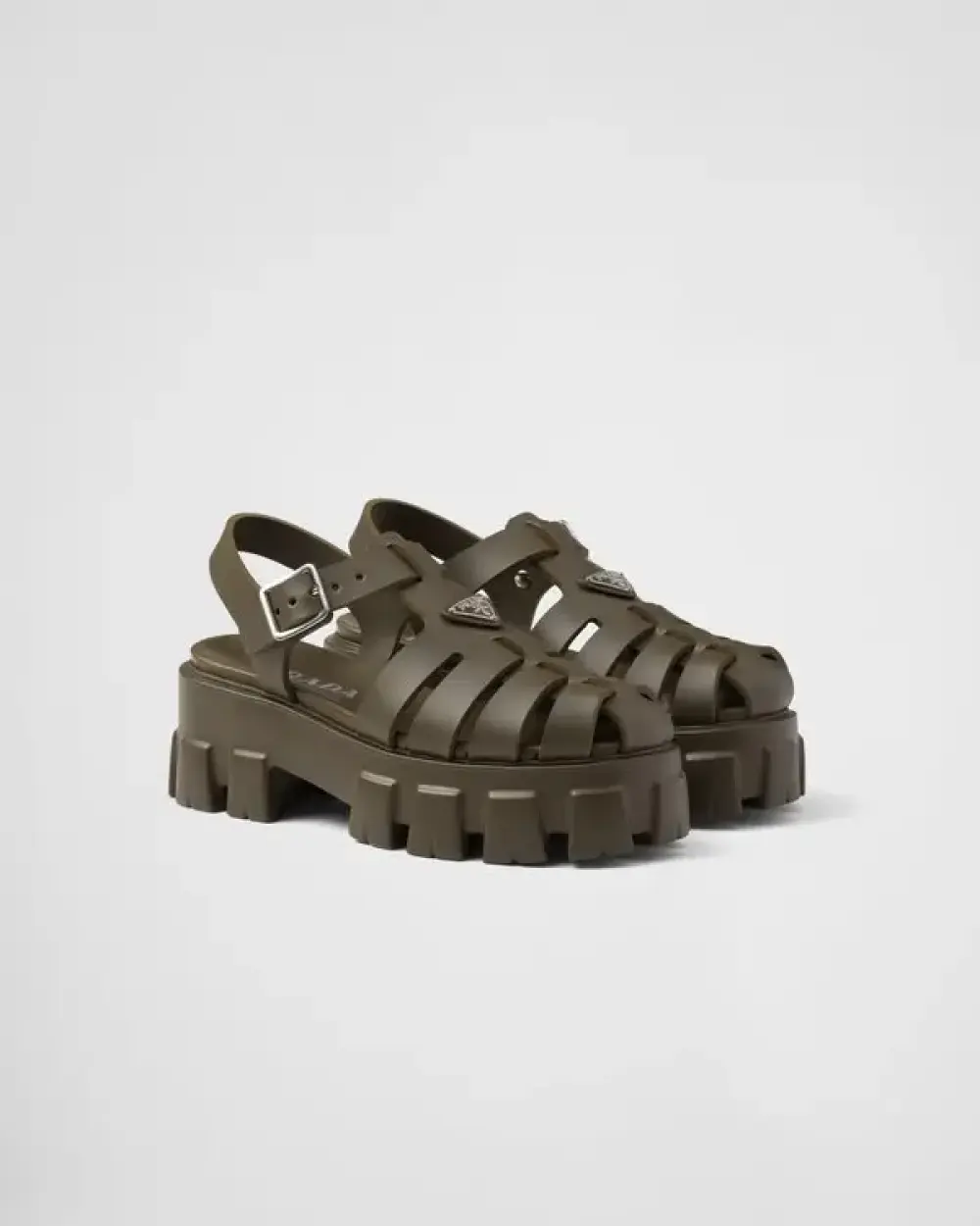 RUBBER SANDAL · army