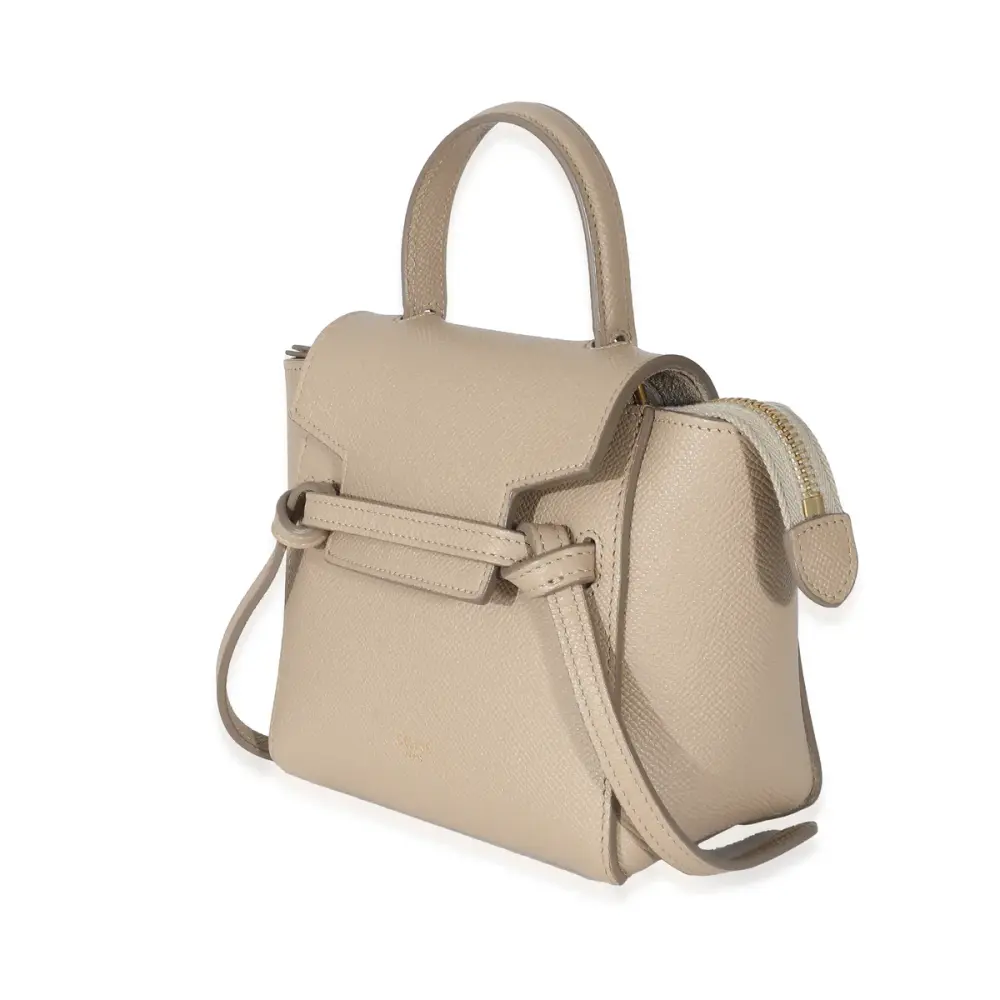 CELINE PICO BELT BAG light taupe