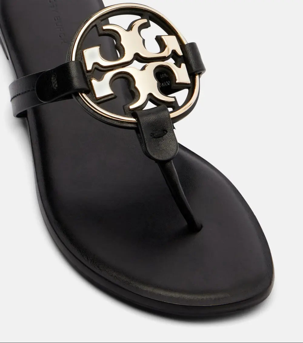 TORY BURCH THONG MILLER black