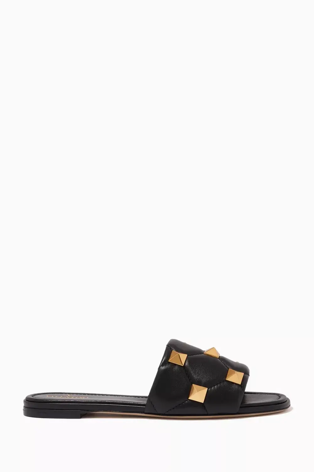 SLIDE ROMANSTUD · black quilted