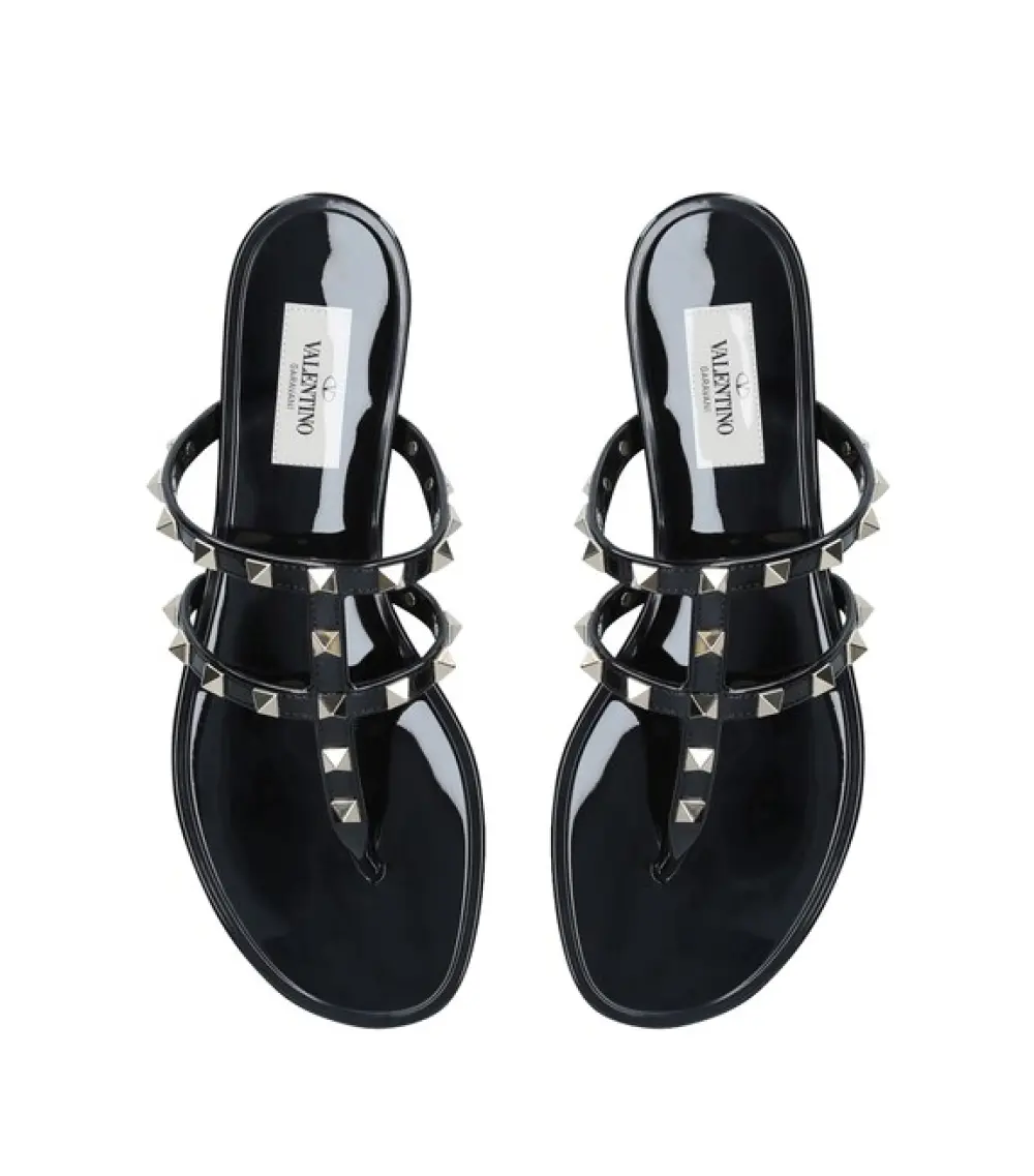 VALENTINO THONG TSTRAP black