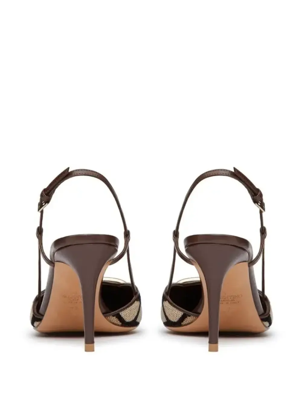 VALENTINO VLOGO 8CM TOILEMONO black natural