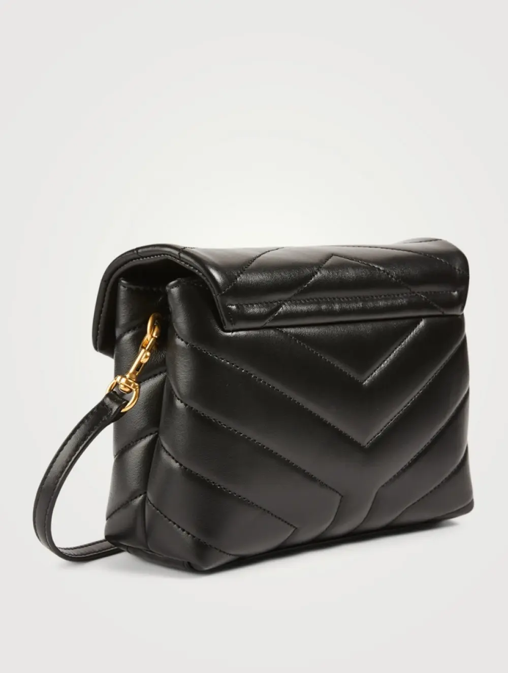 YSL SAINT LAURENT TOY LOU LOU black ghw