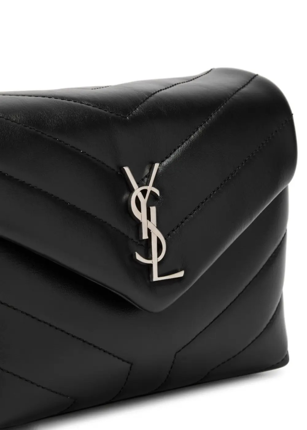 YSL SAINT LAURENT TOY LOU LOU black shw