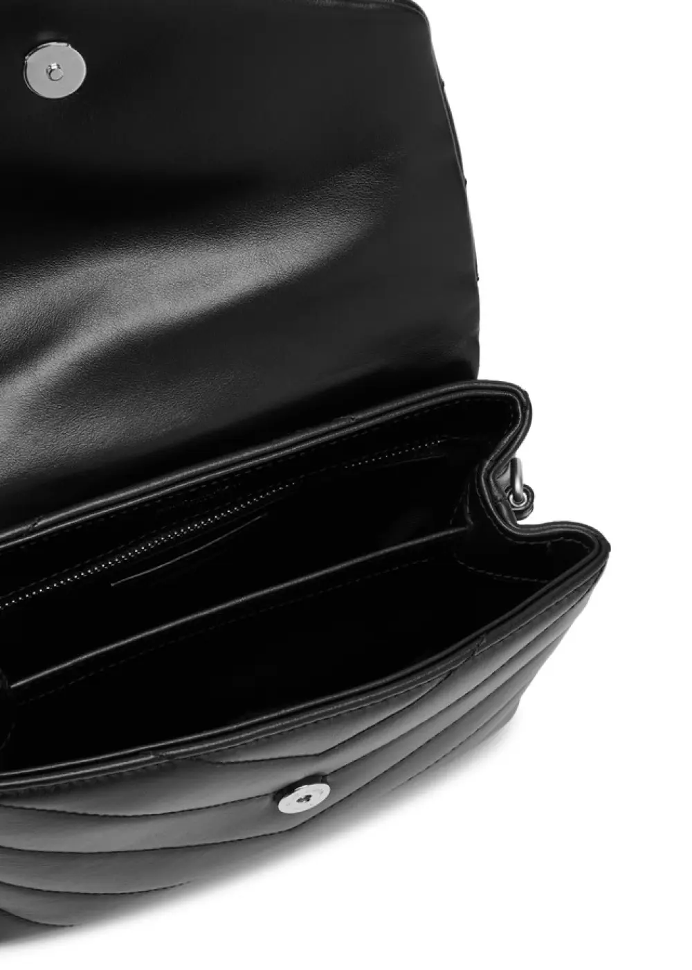 YSL SAINT LAURENT TOY LOU LOU black shw