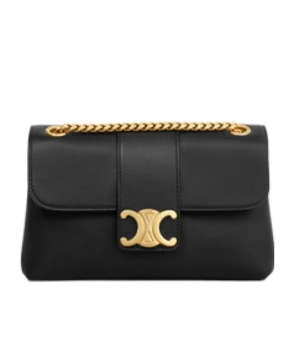 VICTOIRE MEDIUM GRAINED CALFSKIN · black ghw