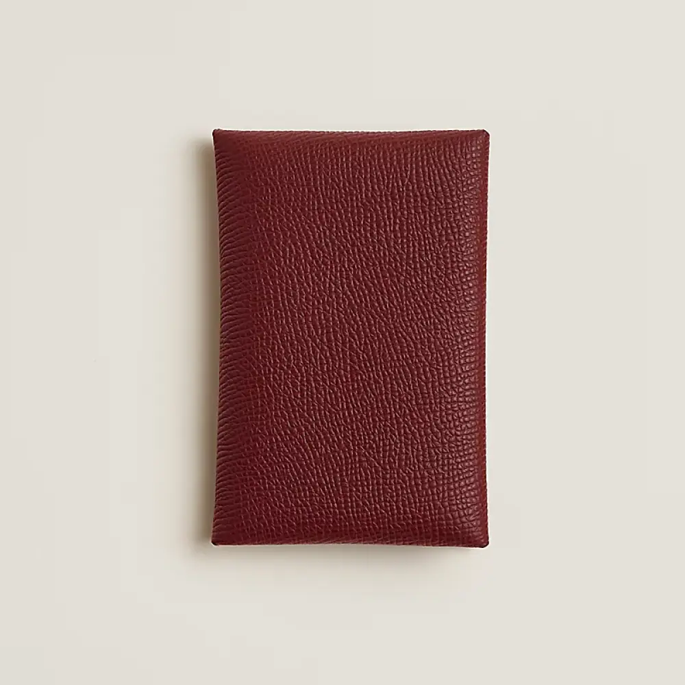 CALVI CARD HOLDER · ROUGE H EPSOM