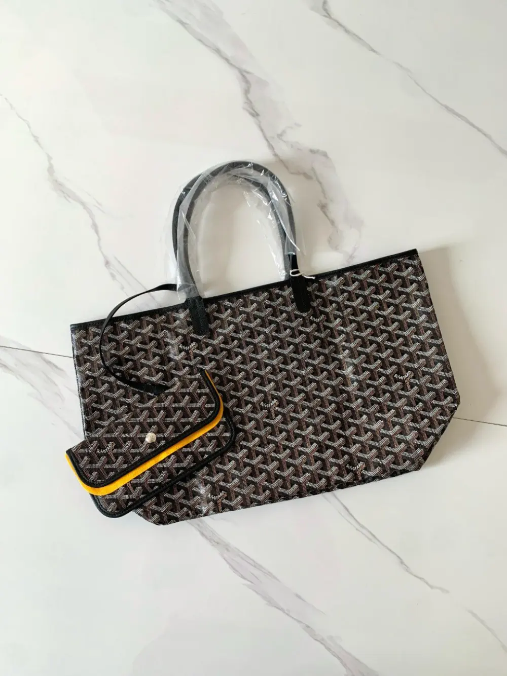 GOYARD ST LOUIS PM BLACK BLACK