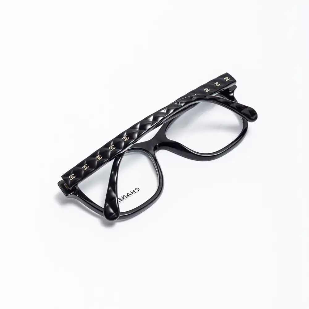 CHANEL OPTIC SUNGLASSES black