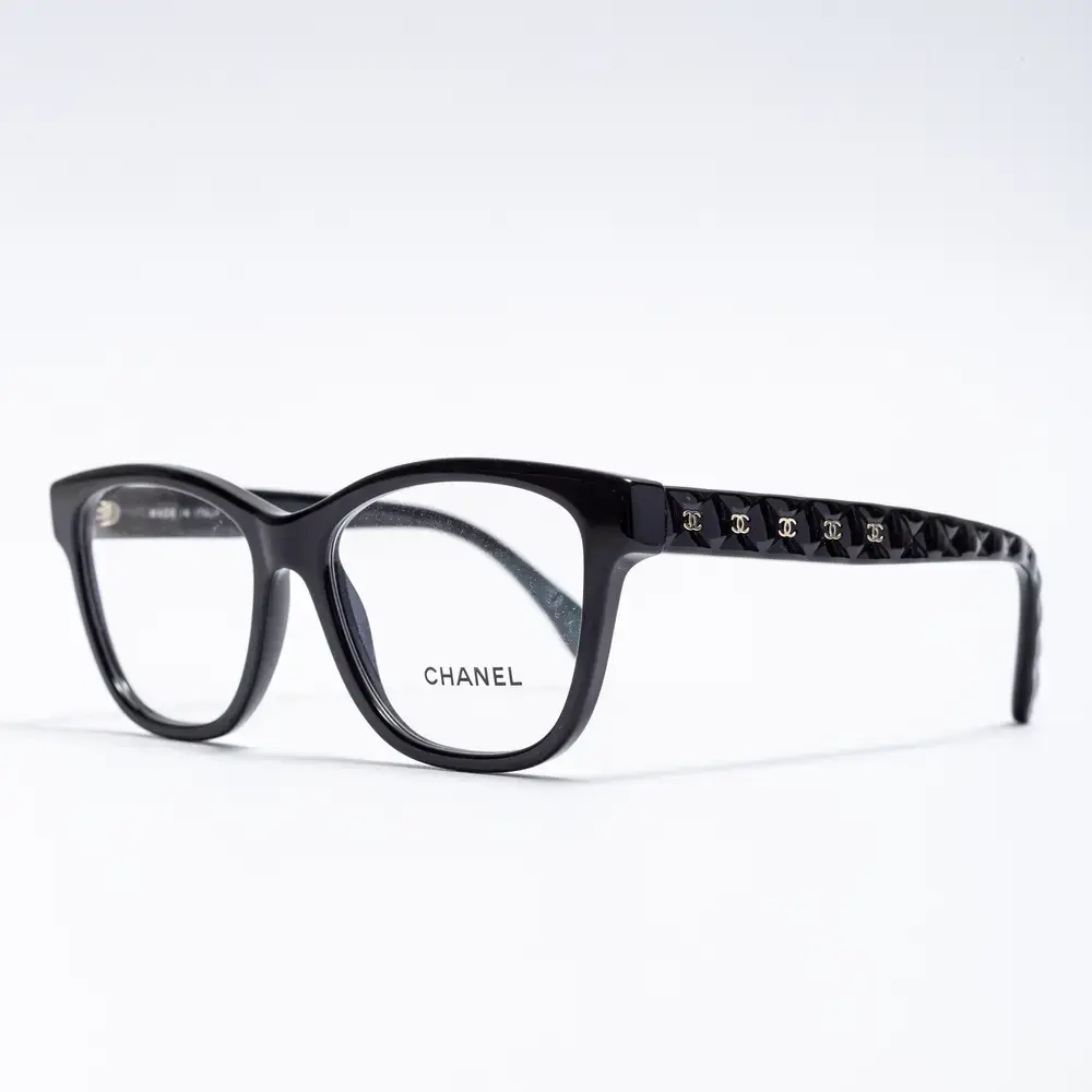 CHANEL OPTIC SUNGLASSES black