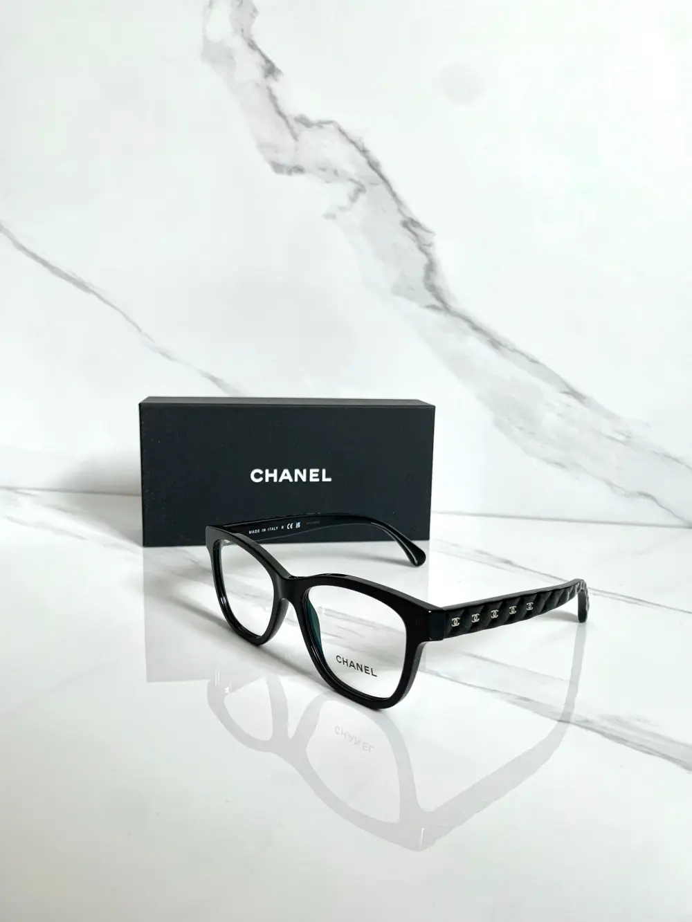 CHANEL OPTIC SUNGLASSES black