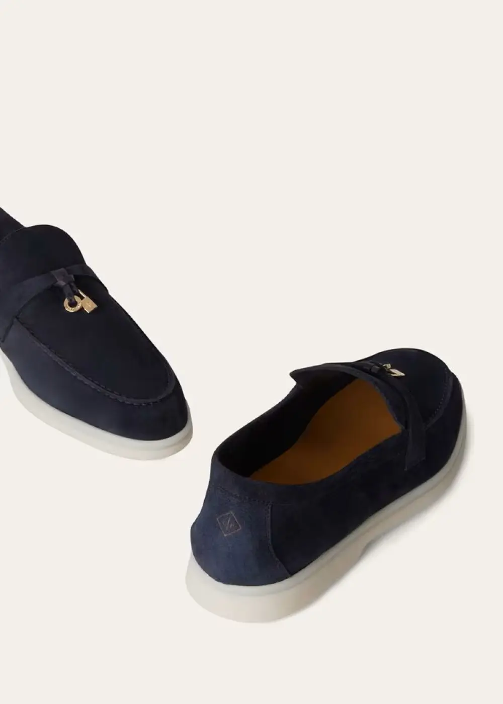 LORO PIANA SUMMER CHARMS WALK LOAFER ARGO BLUE MELANGE (W948)